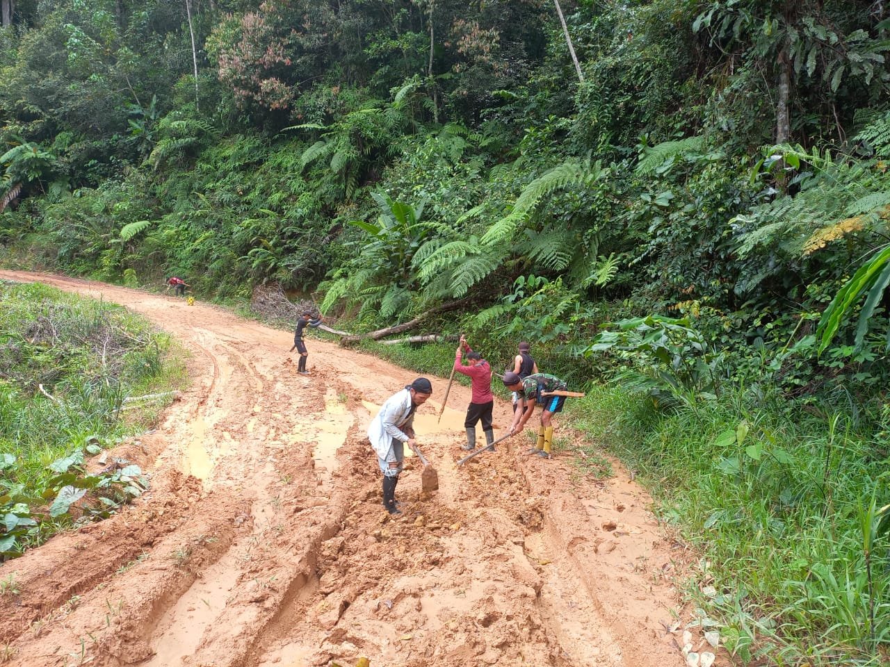  Pengembangan Pembangunan  Infrastruktur  Jalan Desa.
